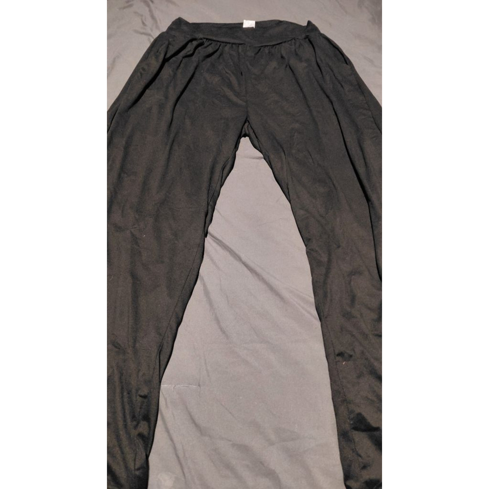 Women's Unbranded Wide Leg Pants XXL Black - Picture 2 of 3